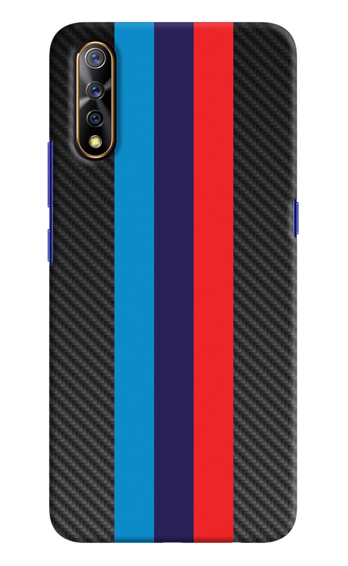 BMW Stripes Pattern Vivo S1/Z1x Hard Case Back Cover by Casekaro