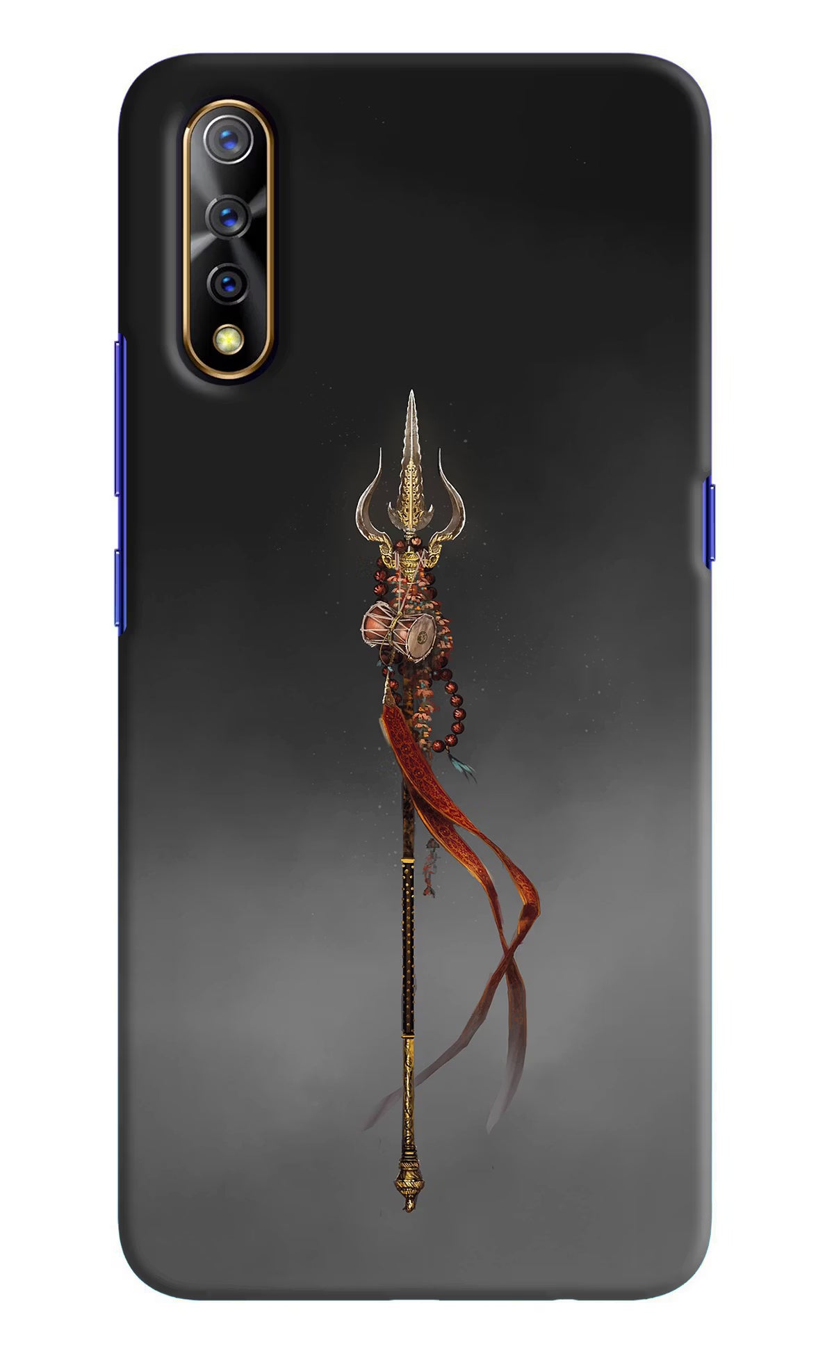 Shiv Trishul Vivo S1/Z1x Hard Case Back Cover by Casekaro