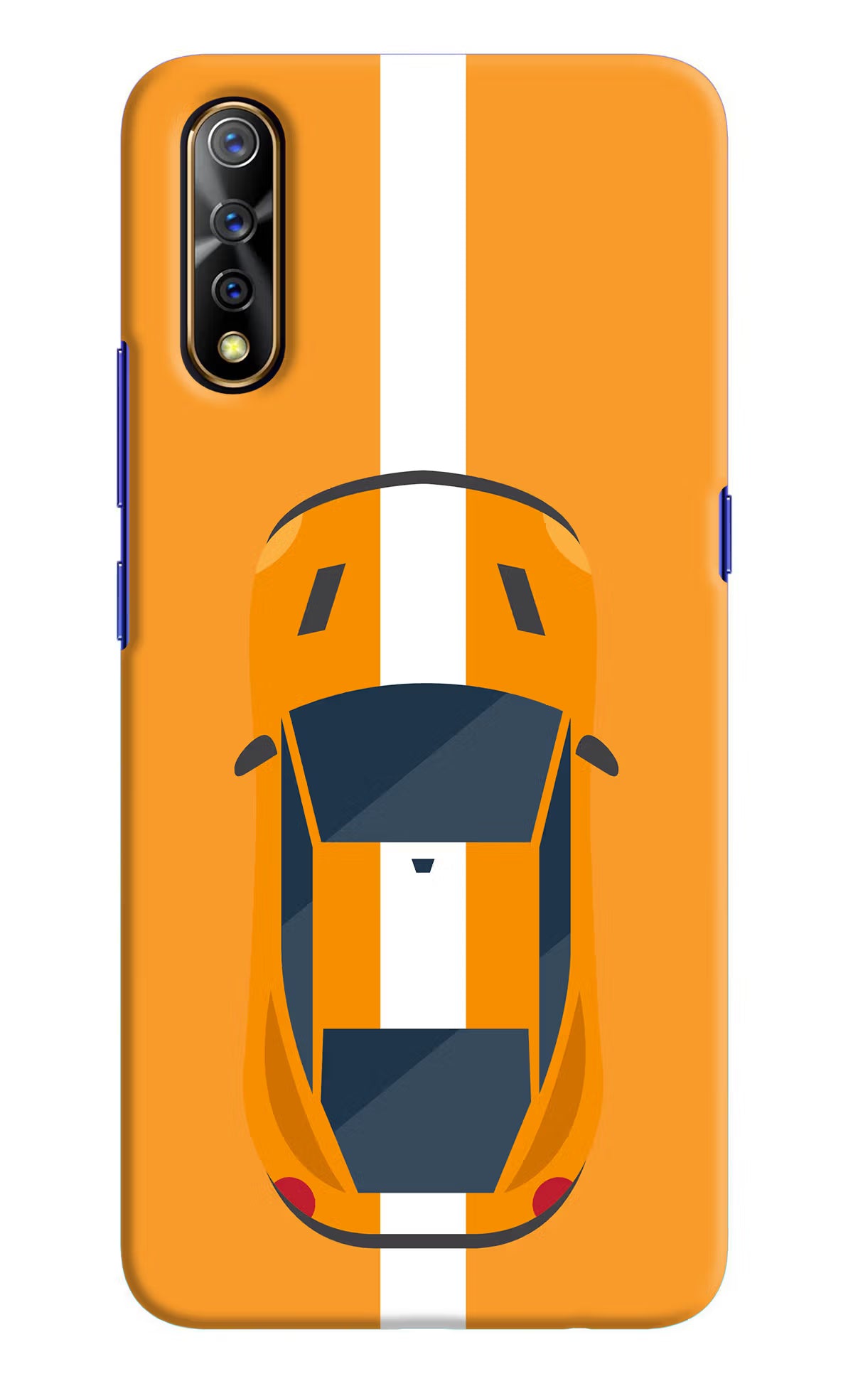 Highway Pursuit Vivo S1/Z1x Hard Case Back Cover by Casekaro
