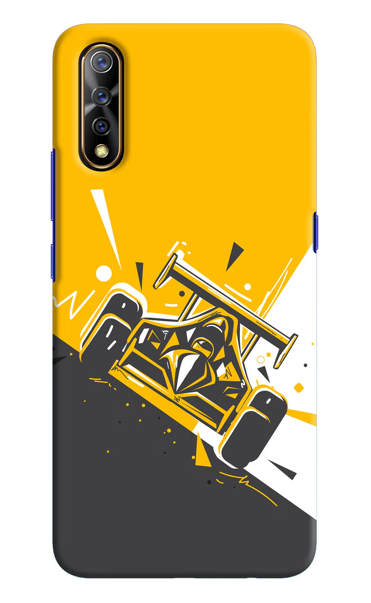 Track King Vivo S1/Z1x Hard Case Back Cover by Casekaro
