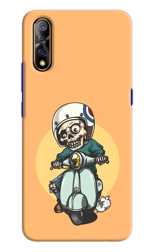 Undead Biker Vivo S1/Z1x Hard Case Back Cover by Casekaro