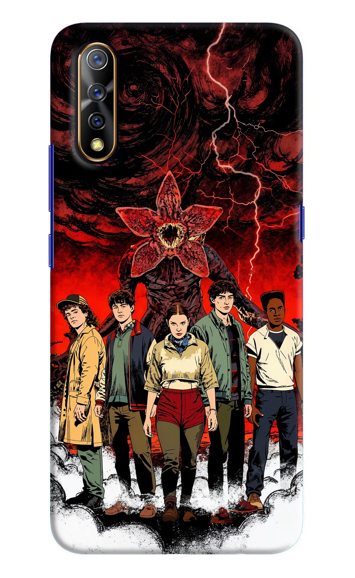 Ordinary Things Characters Vivo S1/Z1x Hard Case Back Cover by Casekaro