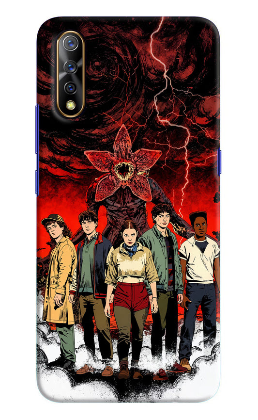 Ordinary Things Characters Vivo S1/Z1x Hard Case Back Cover by Casekaro