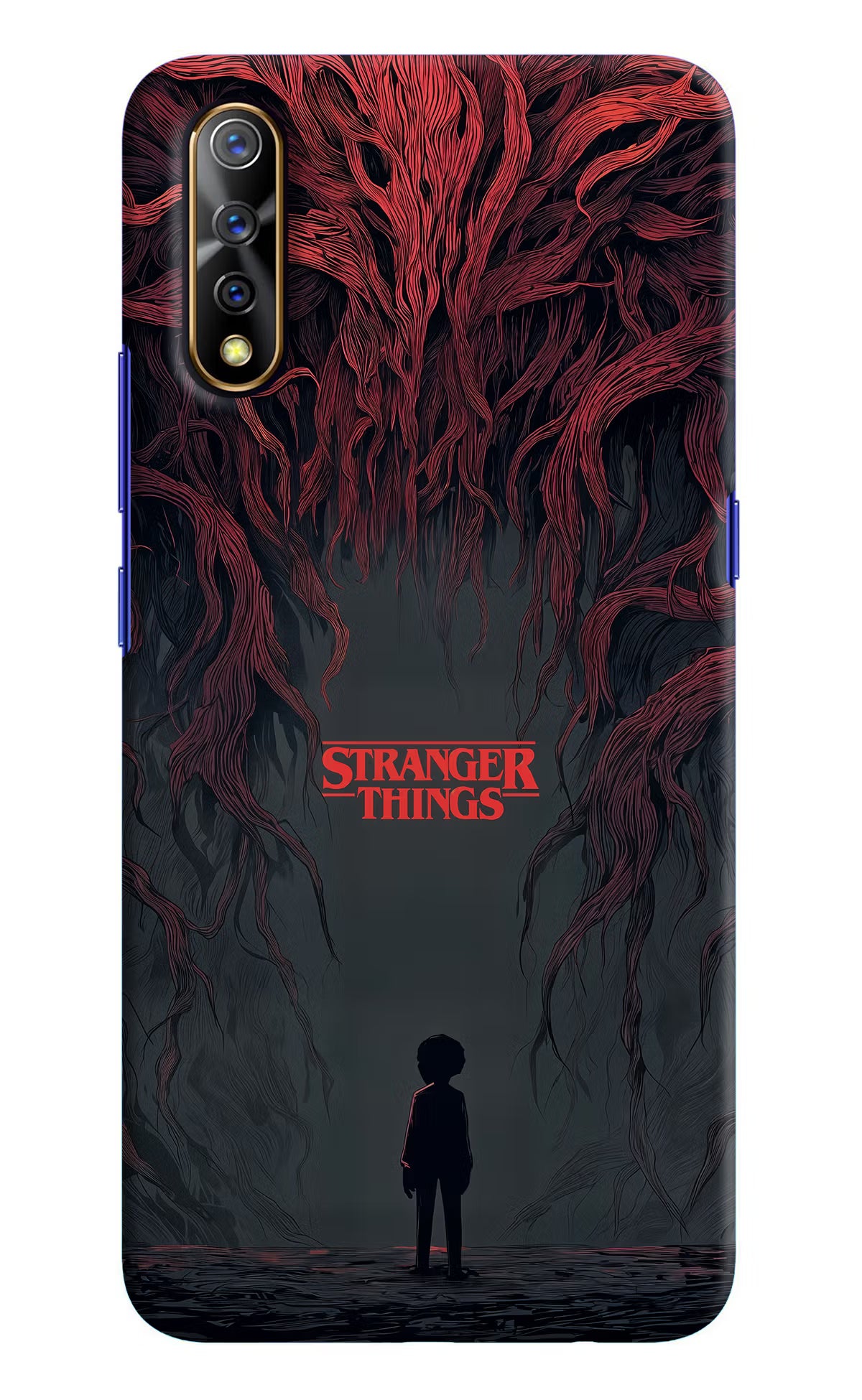 Ordinary Things Dark Side Vivo S1/Z1x Hard Case Back Cover by Casekaro