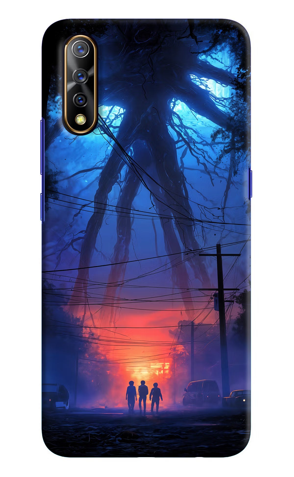 Ordinary Things Shadow Vivo S1/Z1x Hard Case Back Cover by Casekaro