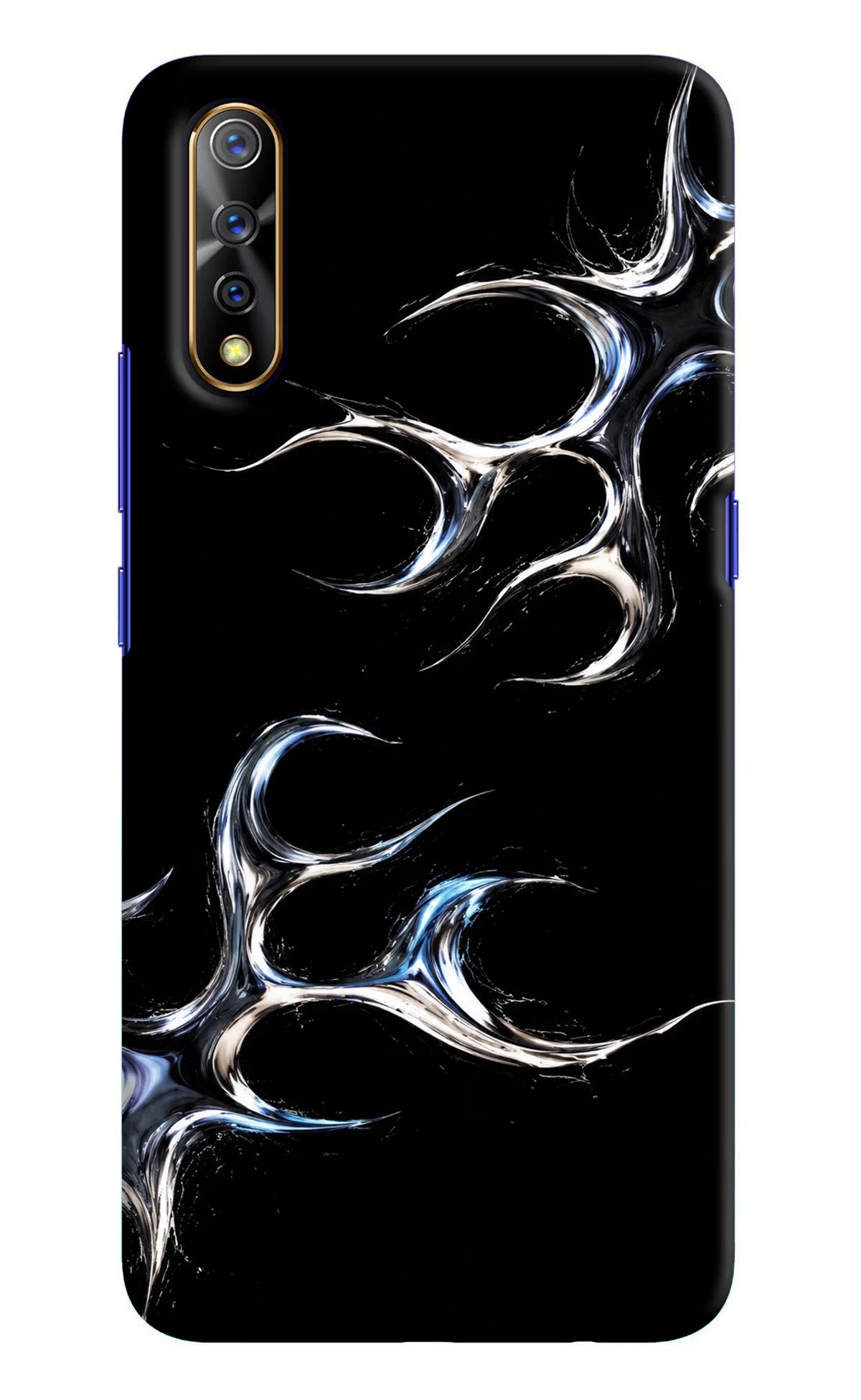 Chrome Tribal Vivo S1/Z1x Hard Case Back Cover by Casekaro