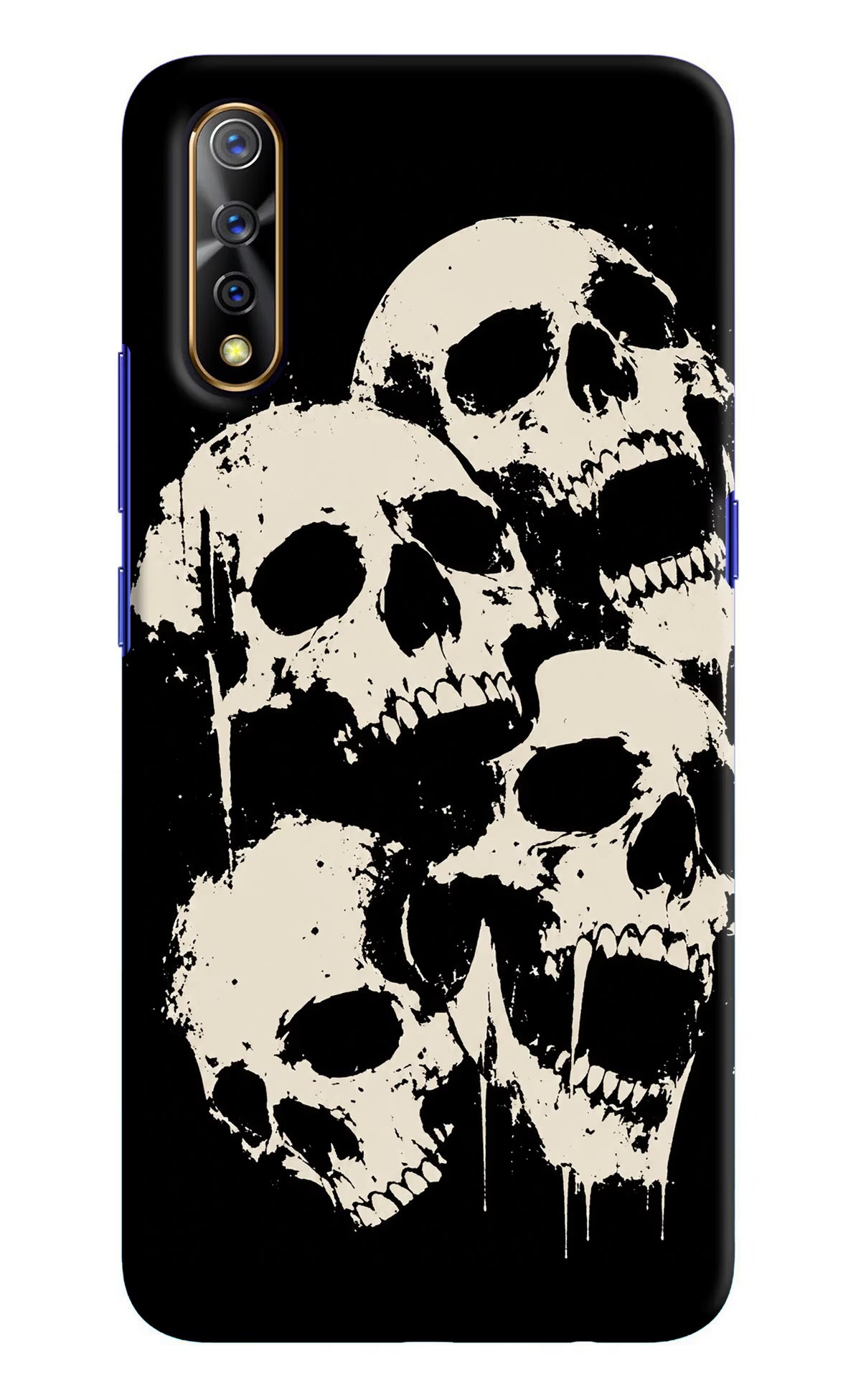 Dead Stack Vivo S1/Z1x Hard Case Back Cover by Casekaro
