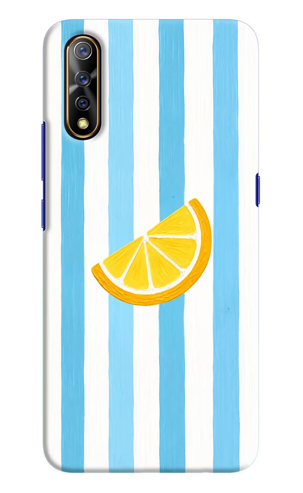 Summer Lemon Vivo S1/Z1x Hard Case Back Cover by Casekaro