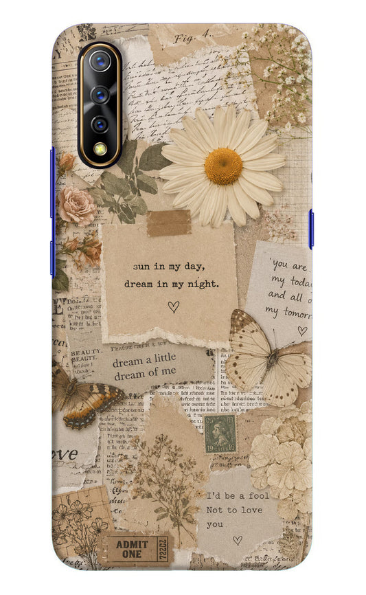 Vintage case Vivo S1/Z1x Back Cover