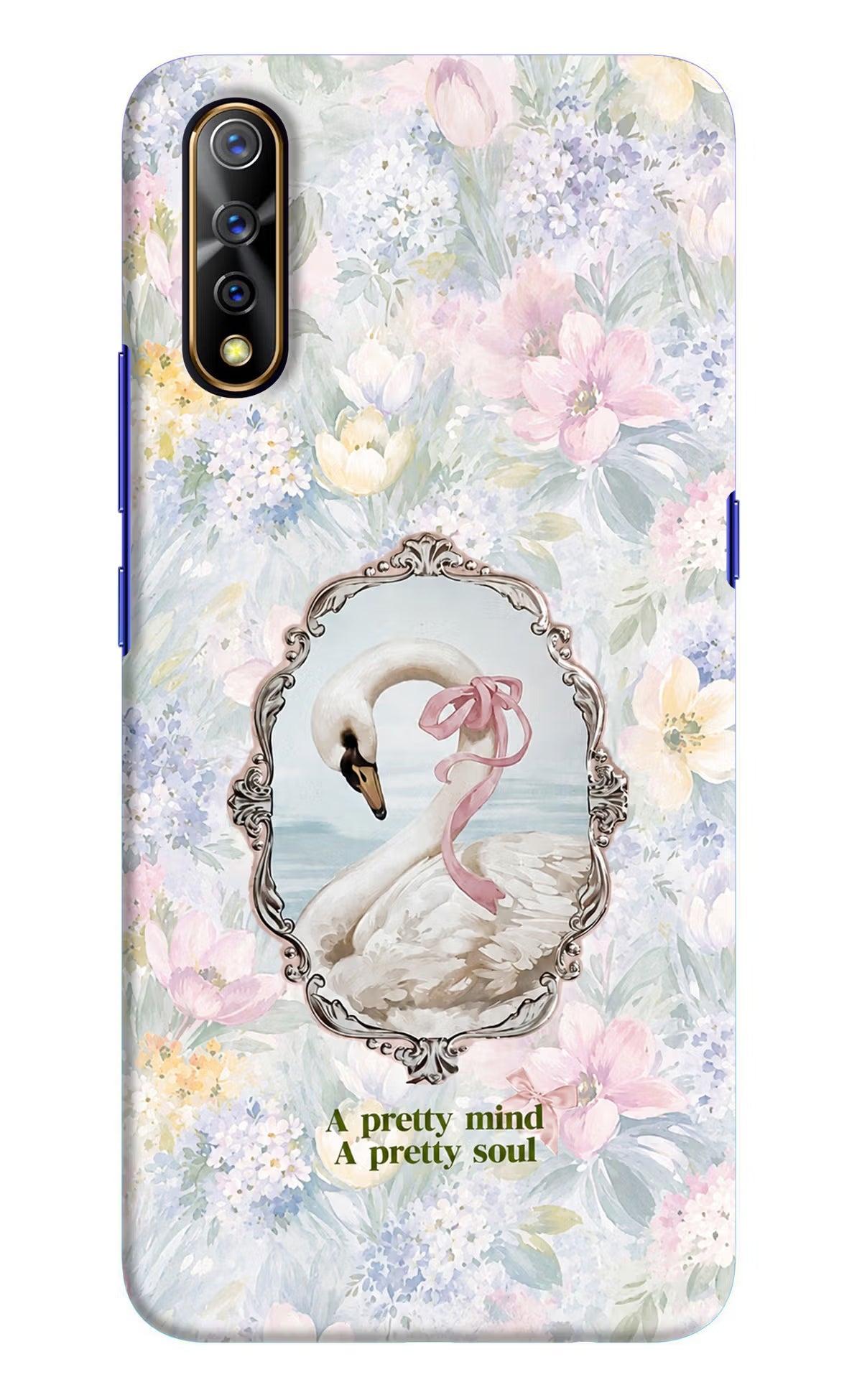 Pretty Mind Pretty Soul Vivo S1/Z1x Back Cover