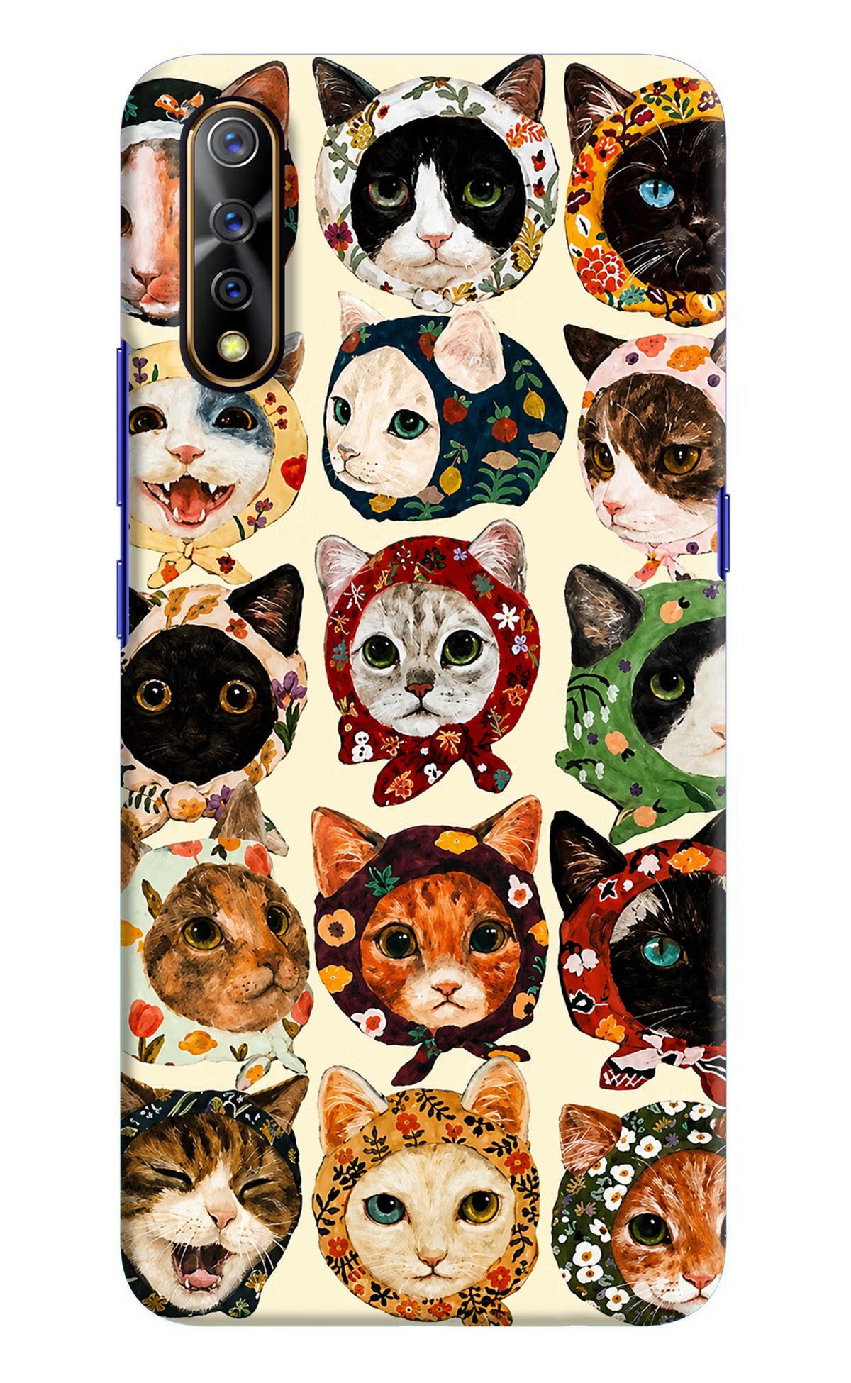 Cool Cat Vivo S1/Z1x Back Cover