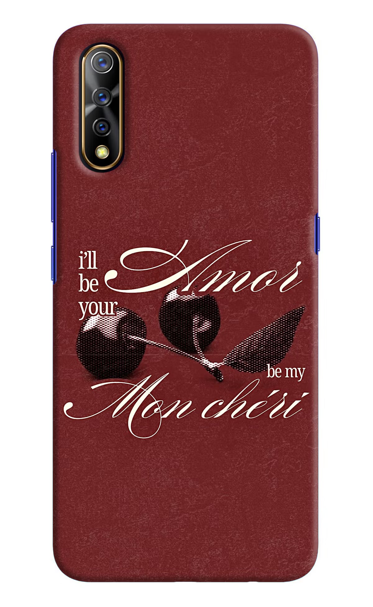 Velvet Cherry Vivo S1/Z1x Back Cover