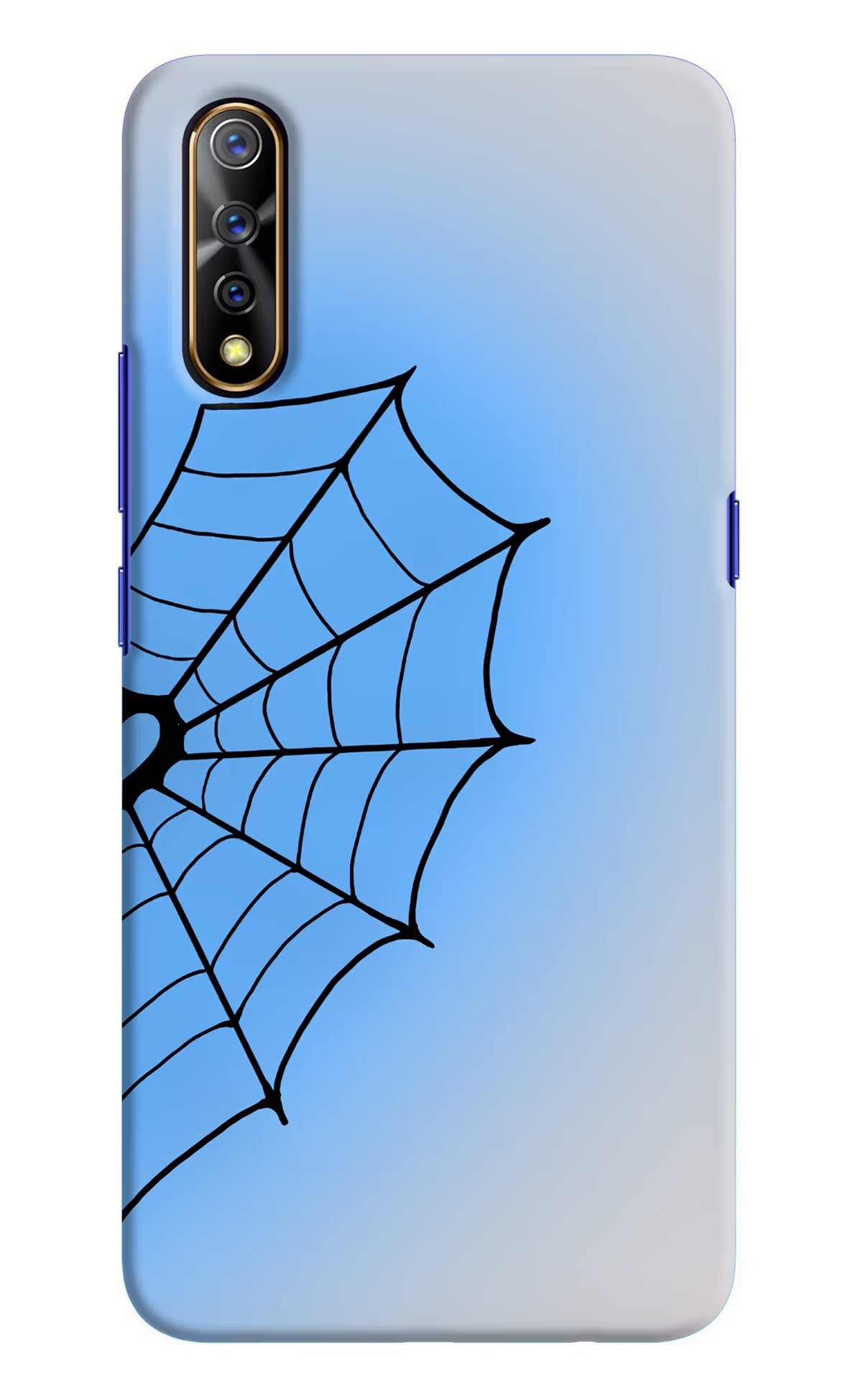 Blue Web Vivo S1/Z1x Back Cover