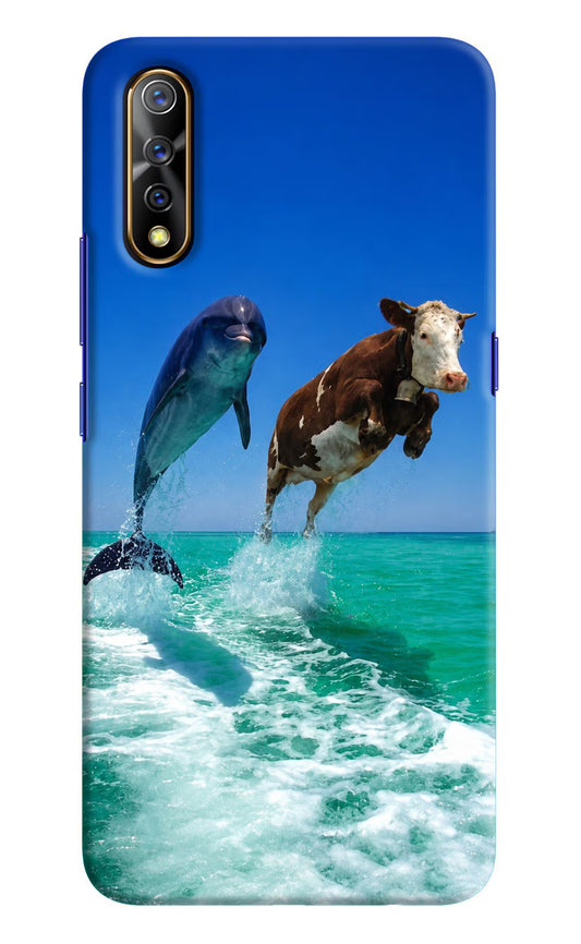 Dolphin vs Cow Vivo S1/Z1x Back Cover