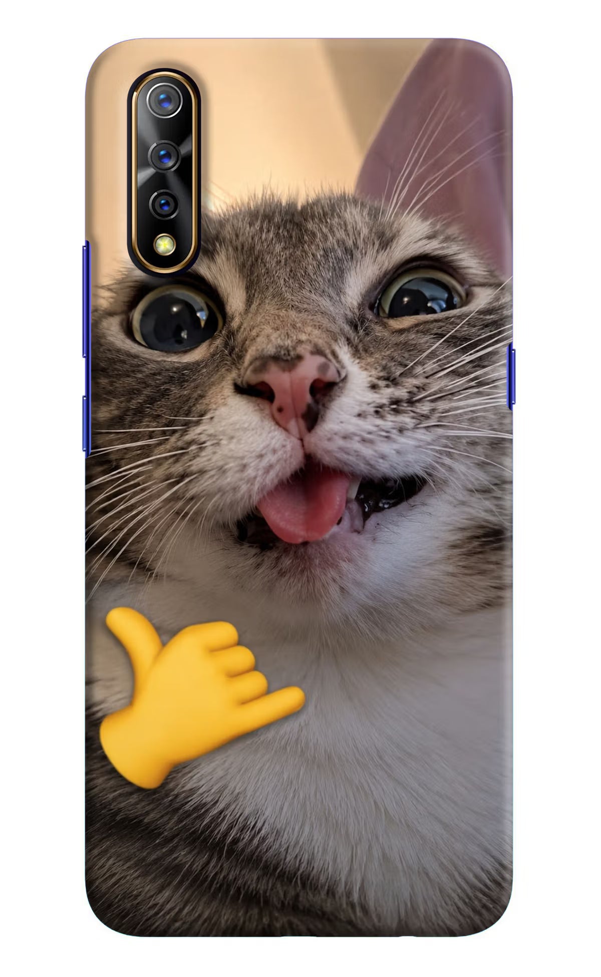 Silly Cat Call Vivo S1/Z1x Back Cover