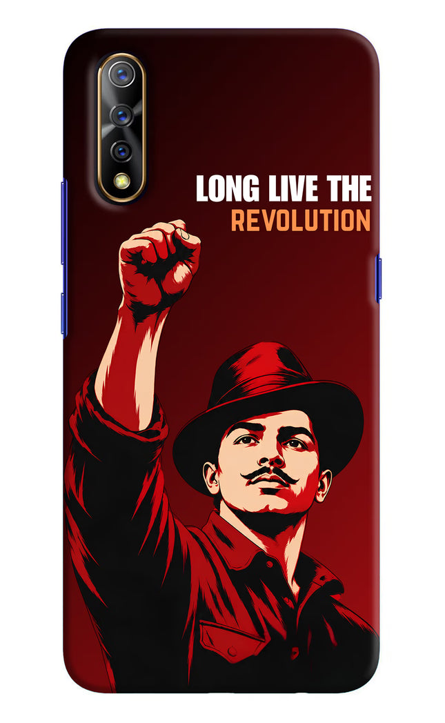 Bhagat Singh Revolution Vivo S1/Z1x Hard Case Back Cover by Casekaro