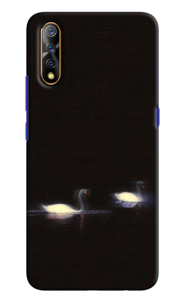 Silent Swans Vivo S1/Z1x Hard Case Back Cover by Casekaro