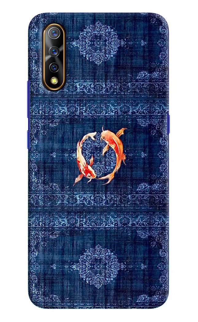 Koi Blue Vivo S1/Z1x Hard Case Back Cover by Casekaro