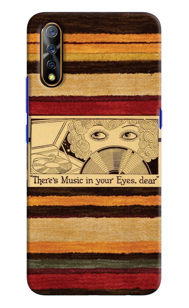 Vinyl Stripes Vivo S1/Z1x Hard Case Back Cover by Casekaro