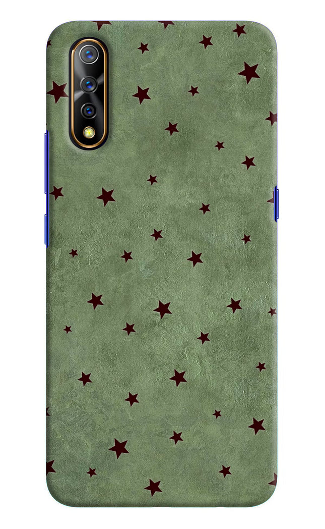 Green Stars Vivo S1/Z1x Hard Case Back Cover by Casekaro