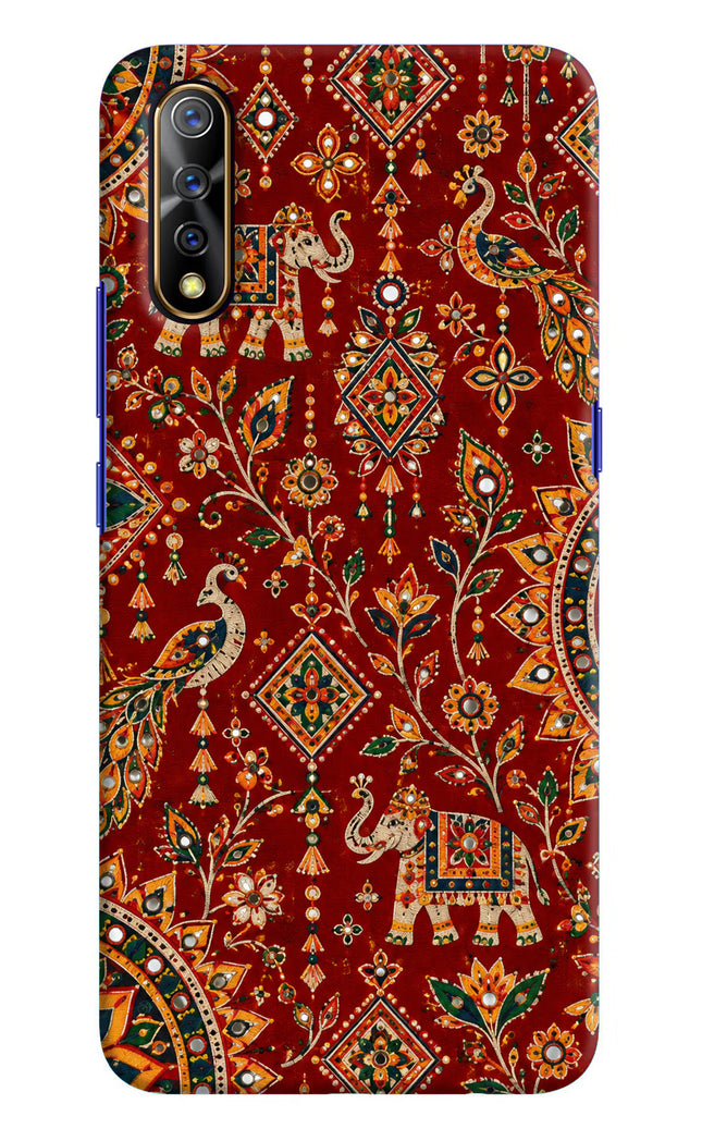 Laal Riwaaz Vivo S1/Z1x Hard Case Back Cover by Casekaro