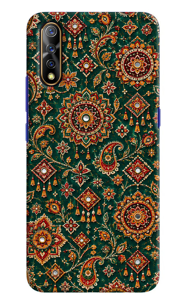 Green Pataka Vivo S1/Z1x Hard Case Back Cover by Casekaro