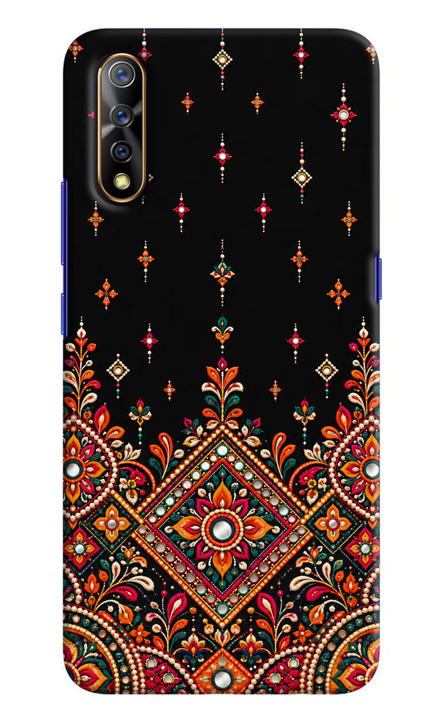 Noir Mehfil Vivo S1/Z1x Hard Case Back Cover by Casekaro