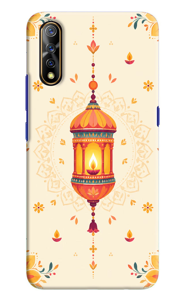 Golden Lantern Vivo S1/Z1x Hard Case Back Cover by Casekaro