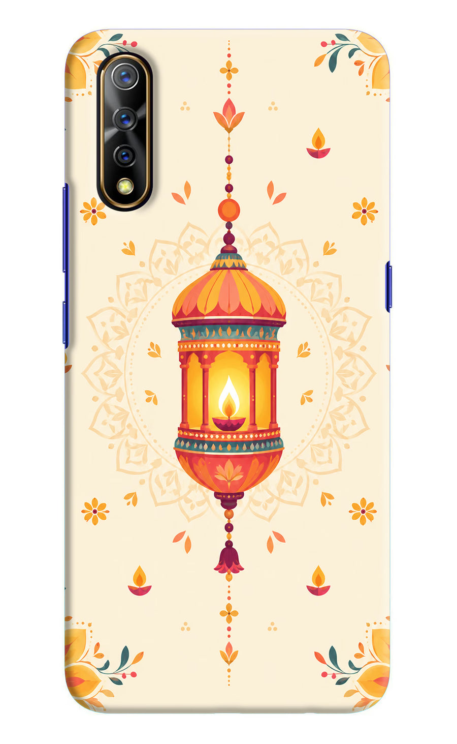Golden Lantern Vivo S1/Z1x Back Cover, Hard case