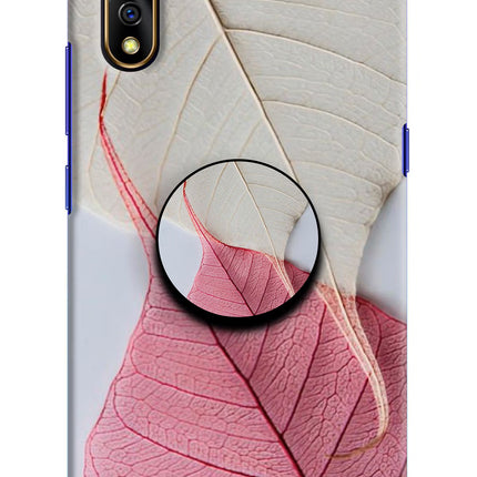 White Pink Leaf Vivo S1/Z1x Pop Case by Casekaro