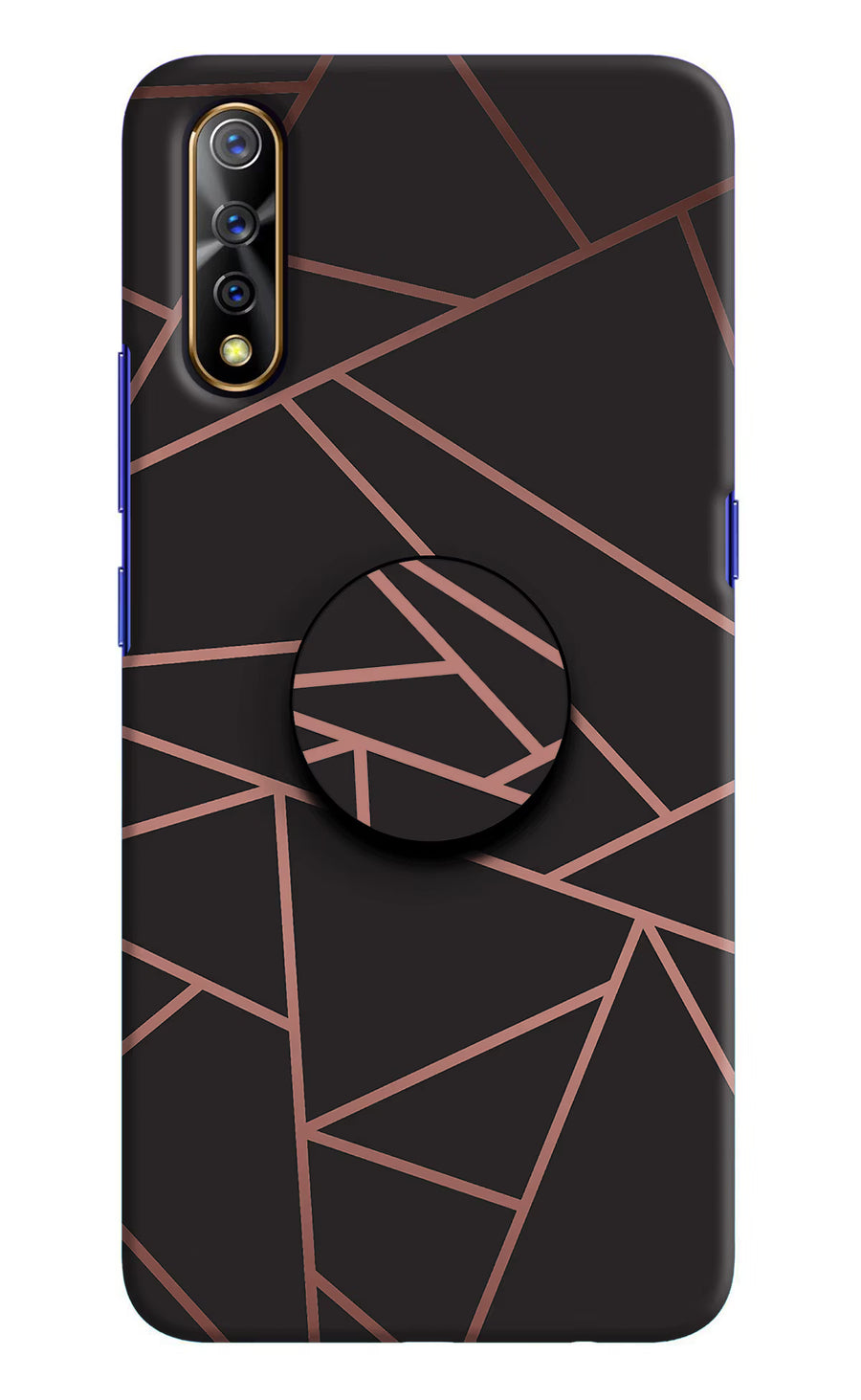 Geometric Pattern Vivo S1/Z1x Pop Case, Hard case