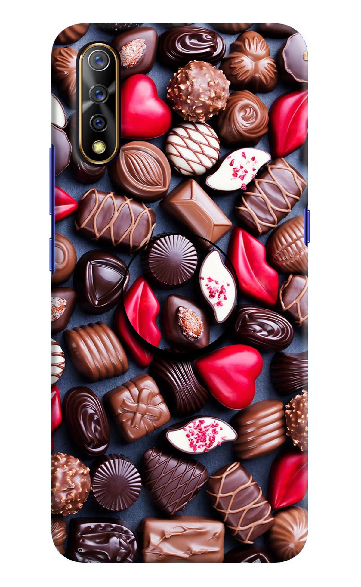 Chocolates Vivo S1/Z1x Pop Case by Casekaro