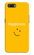 Happiness With Smiley Realme C2 Hard Case Back Cover by Casekaro