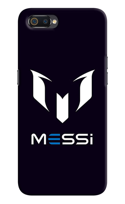 Messi Logo Realme C2 Hard Case Back Cover by Casekaro