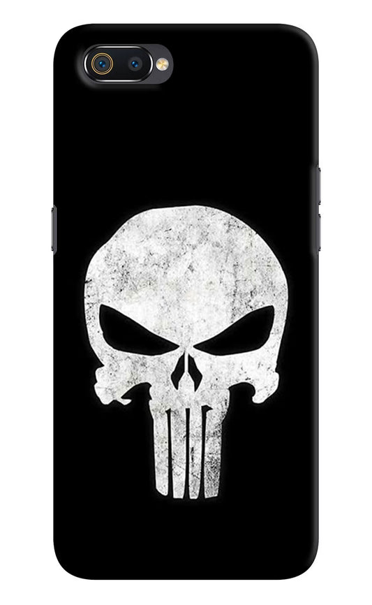 Punisher Skull Realme C2 Hard Case Back Cover by Casekaro