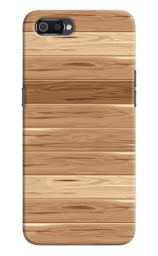 Wooden Vector Realme C2 Hard Case Back Cover by Casekaro