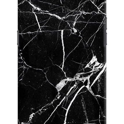 Black Marble Pattern Realme C2 Hard Case Back Cover by Casekaro