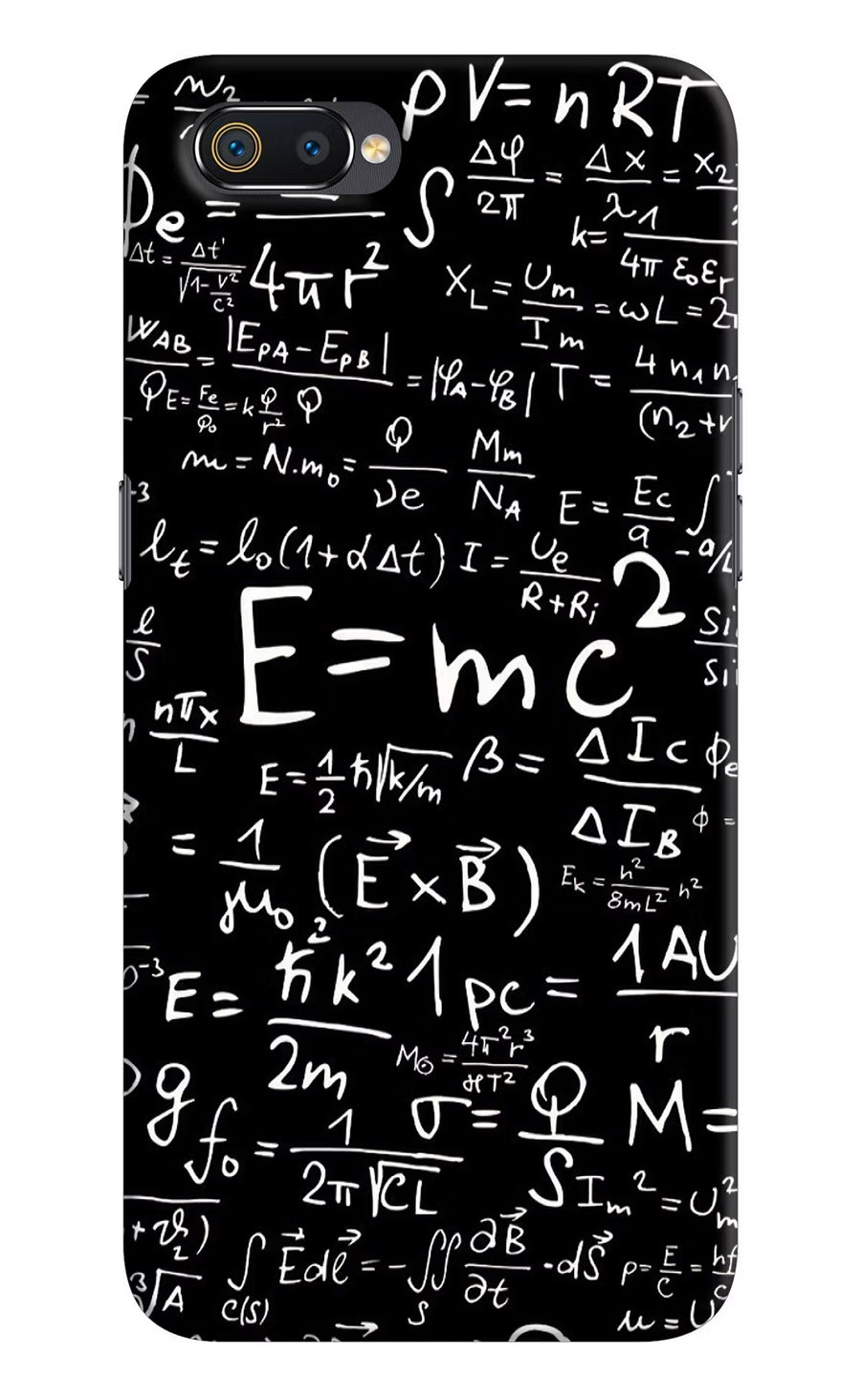 Physics Formula Realme C2 Back Cover, Hard case