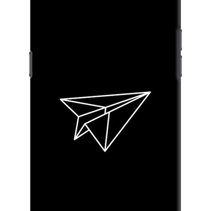 Paper Plane White Realme C2 Hard Case Back Cover by Casekaro