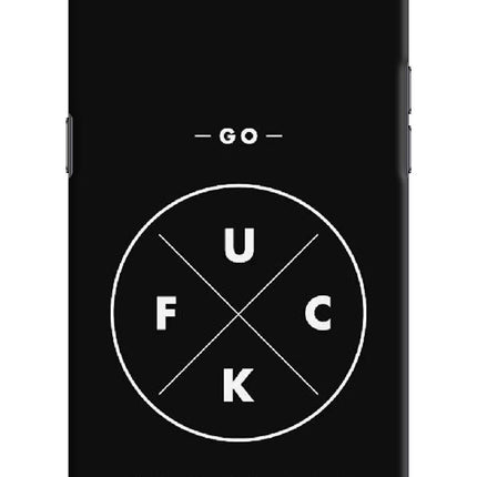 Go Fuck Yourself Realme C2 Hard Case Back Cover by Casekaro