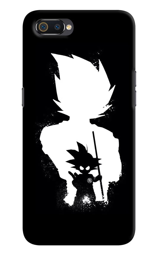 Goku Shadow Realme C2 Hard Case Back Cover by Casekaro