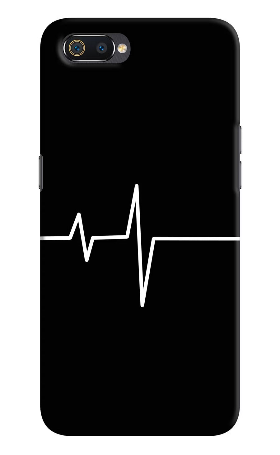 Heart Beats Realme C2 Back Cover, Hard case