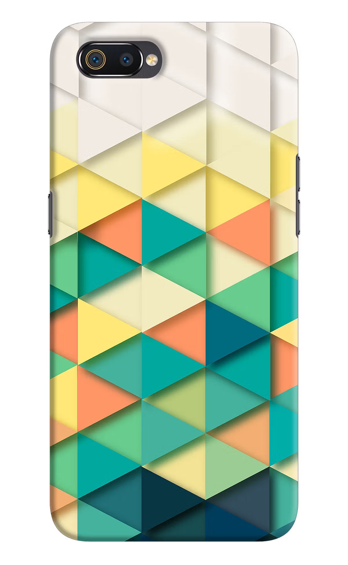 Abstract Realme C2 Hard Case Back Cover by Casekaro