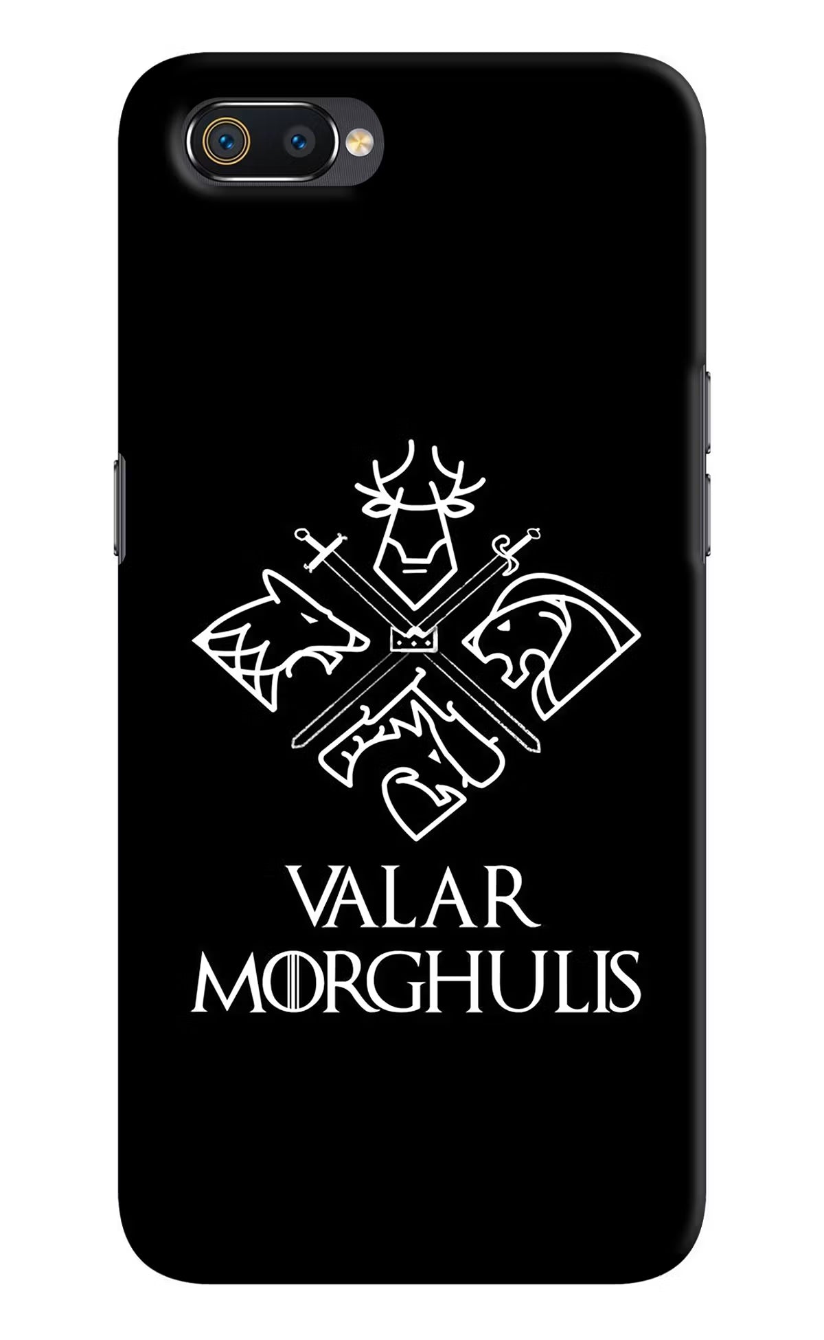 Valar Morghulis | Game Of Thrones Realme C2 Hard Case Back Cover by Casekaro