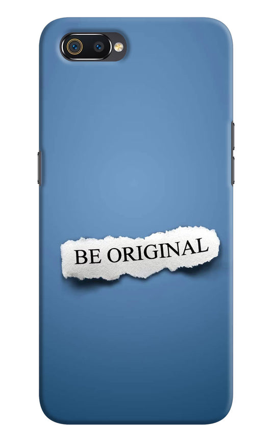 Be Original Realme C2 Hard Case Back Cover by Casekaro