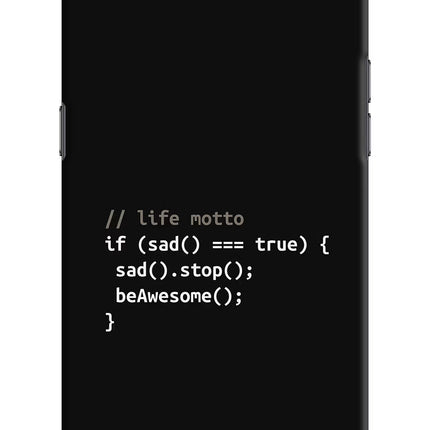 Life Motto Code Realme C2 Hard Case Back Cover by Casekaro