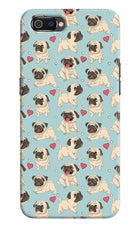 Pug Dog Realme C2 Hard Case Back Cover by Casekaro