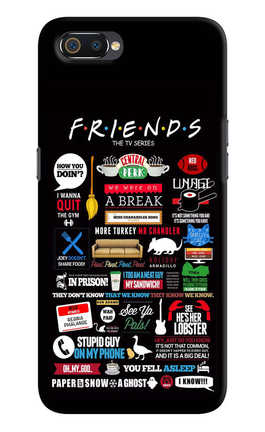 FRIENDS Realme C2 Hard Case Back Cover by Casekaro