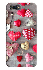 Love Wallpaper Realme C2 Hard Case Back Cover by Casekaro