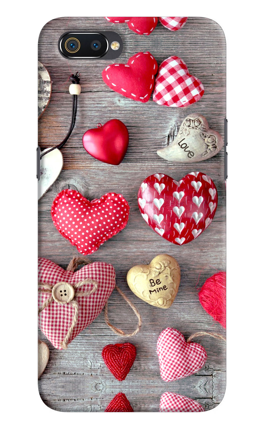 Love Wallpaper Realme C2 Back Cover, Hard case